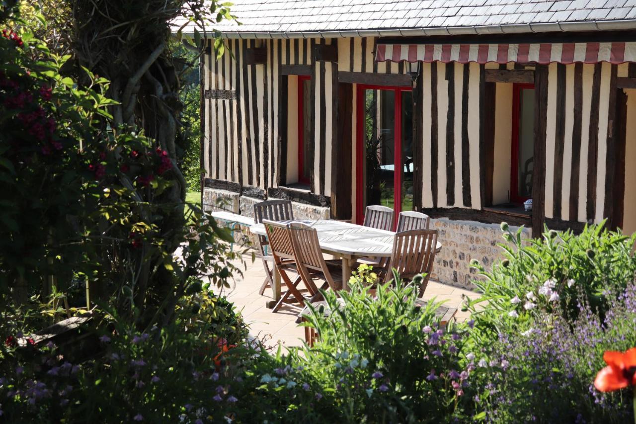 L'Herbe Haute Honfleur Eksteriør bilde