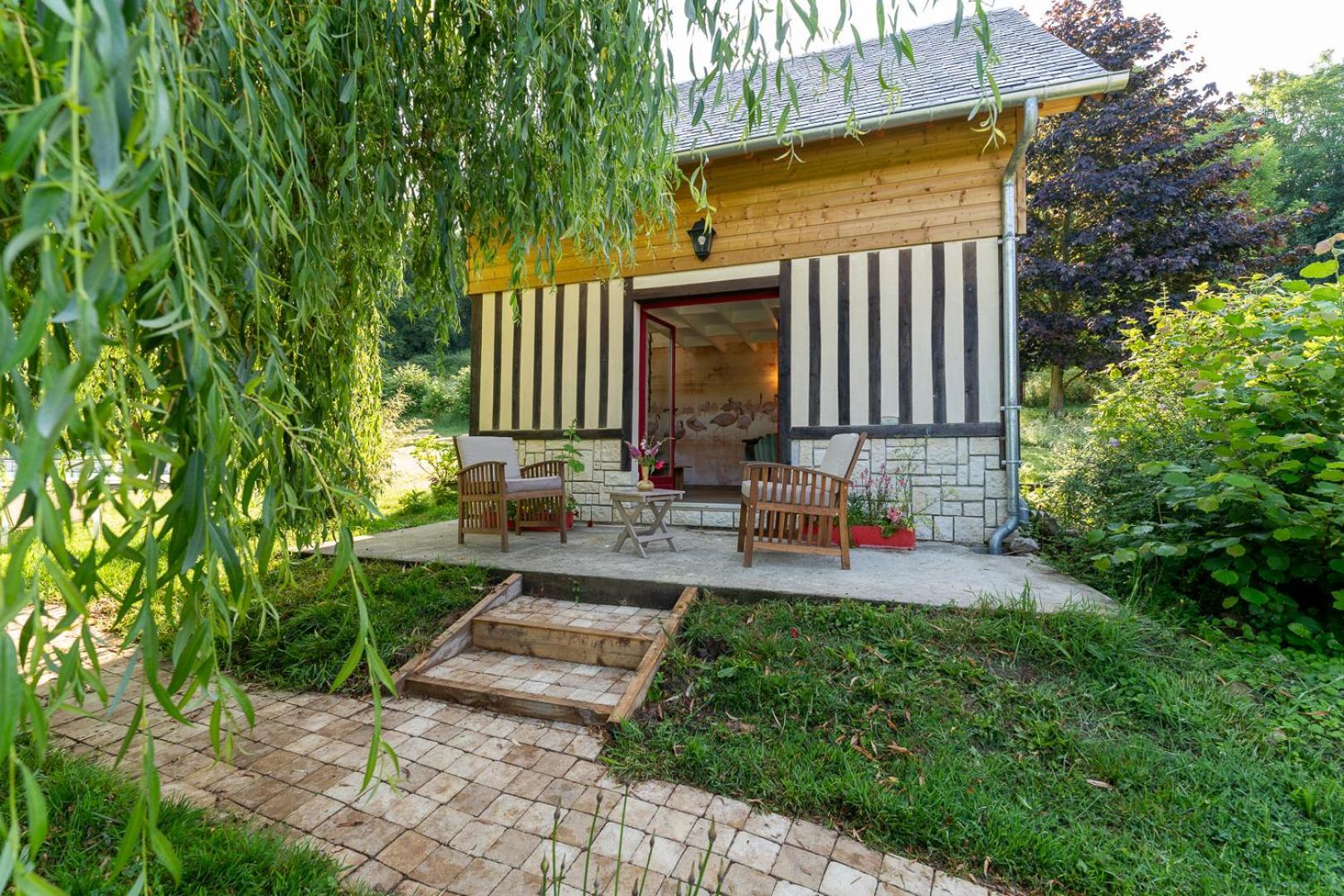 L'Herbe Haute Honfleur Eksteriør bilde