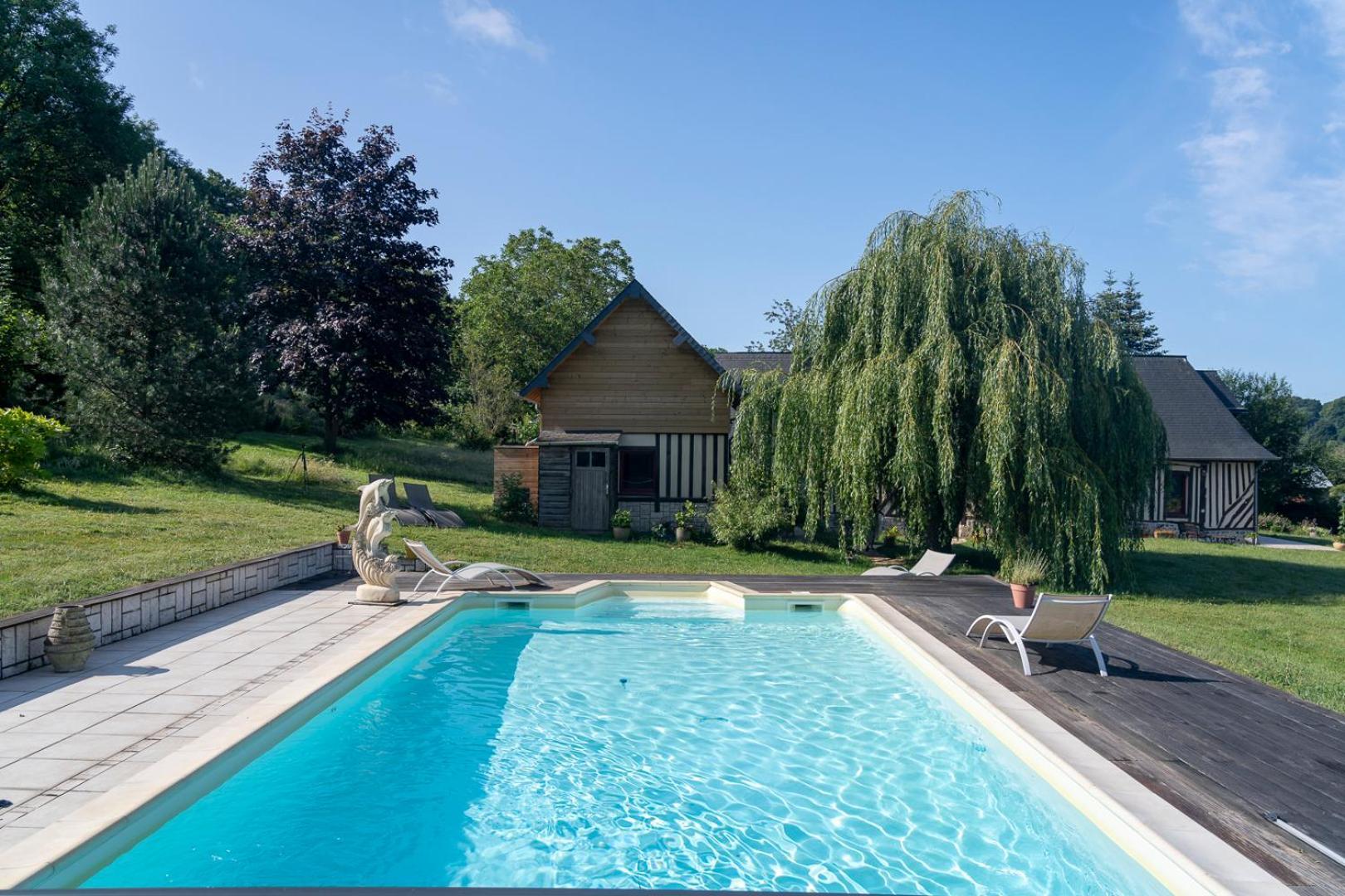 L'Herbe Haute Honfleur Eksteriør bilde